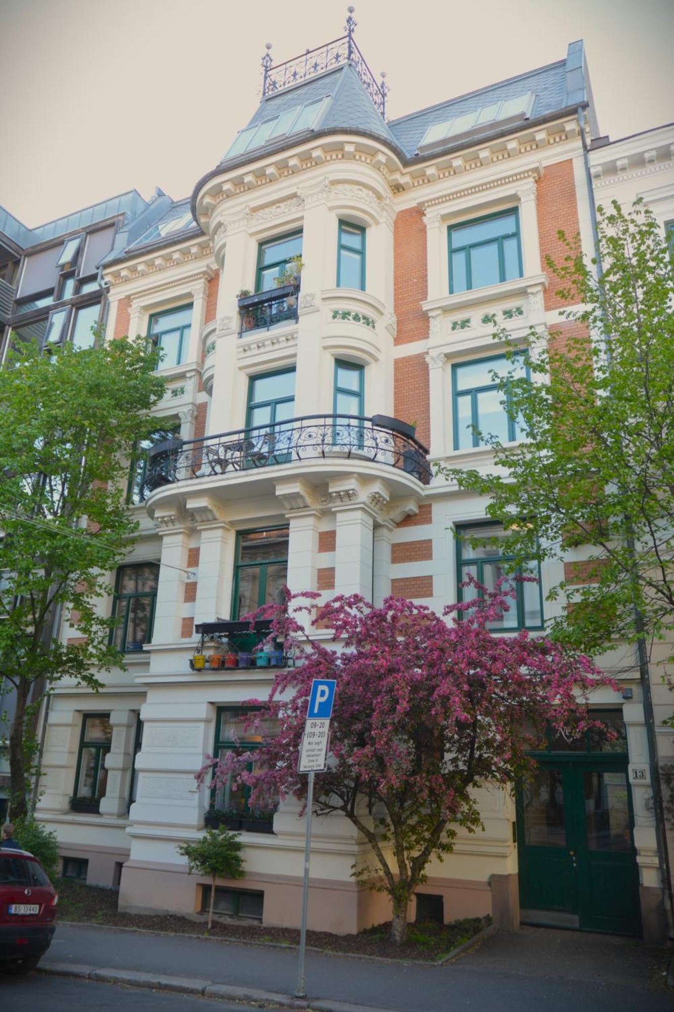Elegant & Quiet Apartment In Historic House - Prime Location In Oslo West Buitenkant foto